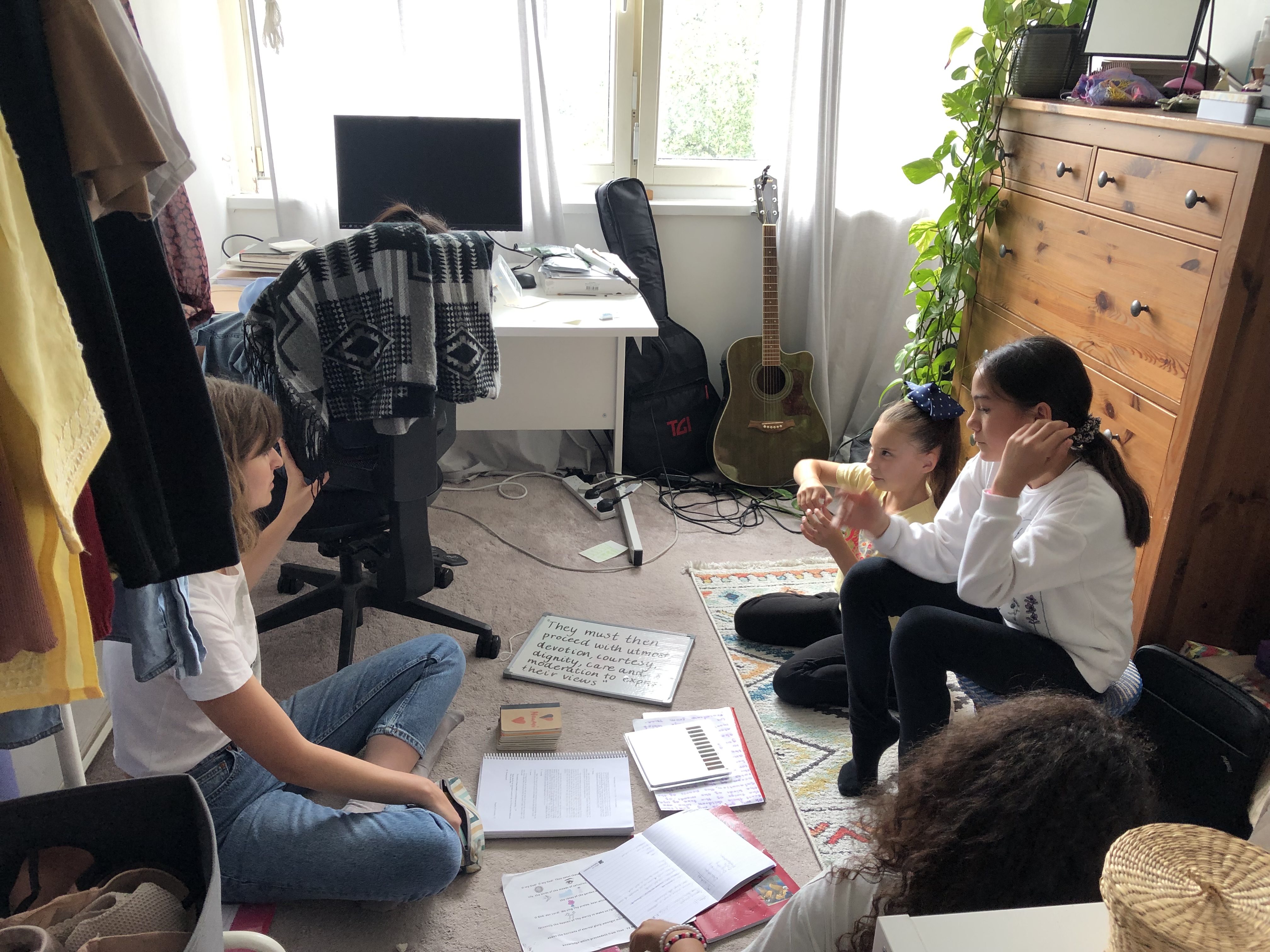 Children's class memorisation activity